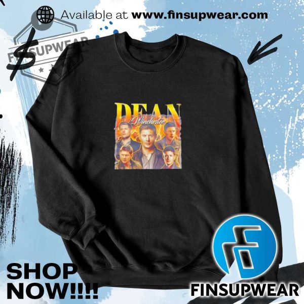 Dean Winchester Lighning Shirt Hoodie Sweatshirt Sweater Crewneck finsupwear 3 1