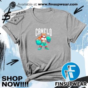 Canelo Teddy Bear Logo Shirt Hoodie Sweatshirt Sweater Vintage finsupwear 2