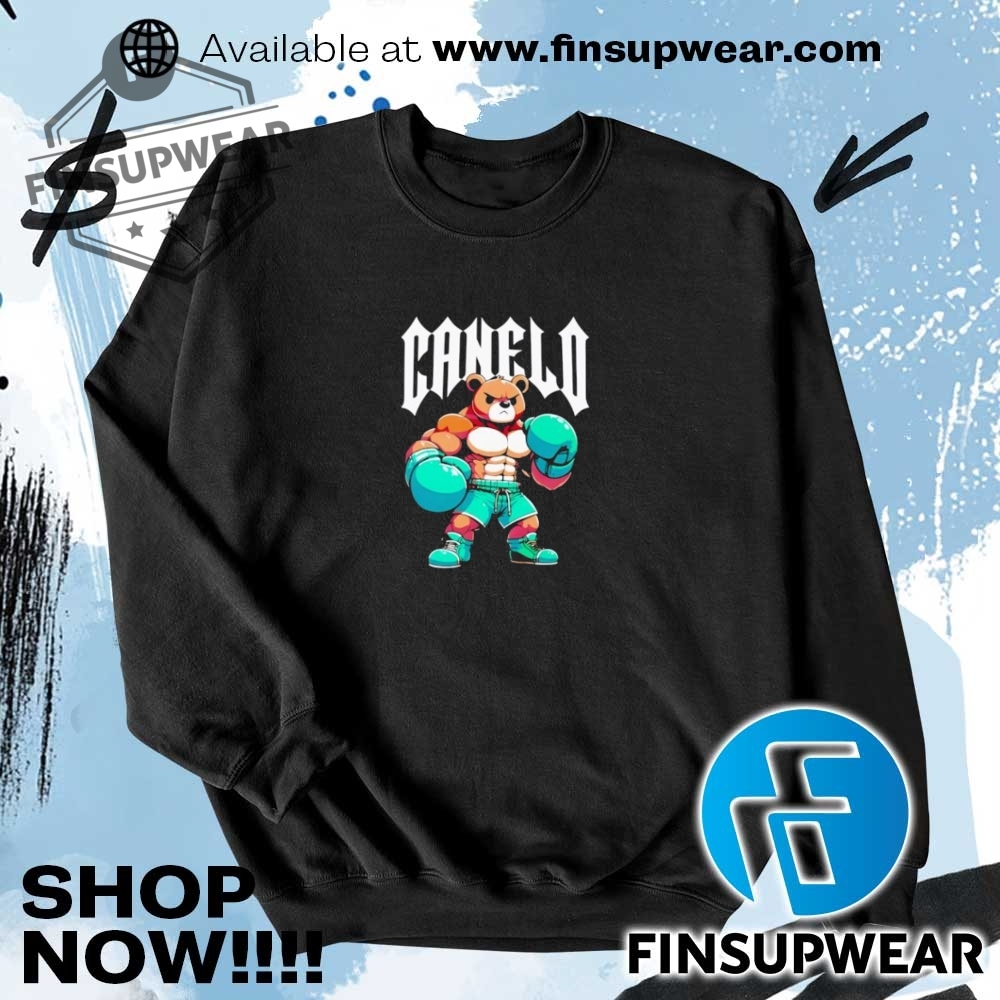 Canelo Teddy Bear Logo Shirt Hoodie Sweatshirt Sweater Vintage 7 Canelo Teddy Bear Logo shirt Hoodie Sweatshirt Sweater Vintage