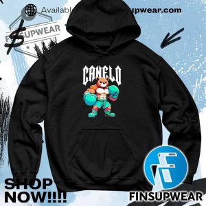 Canelo Teddy Bear Logo Shirt Hoodie Sweatshirt Sweater Vintage finsupwear 4