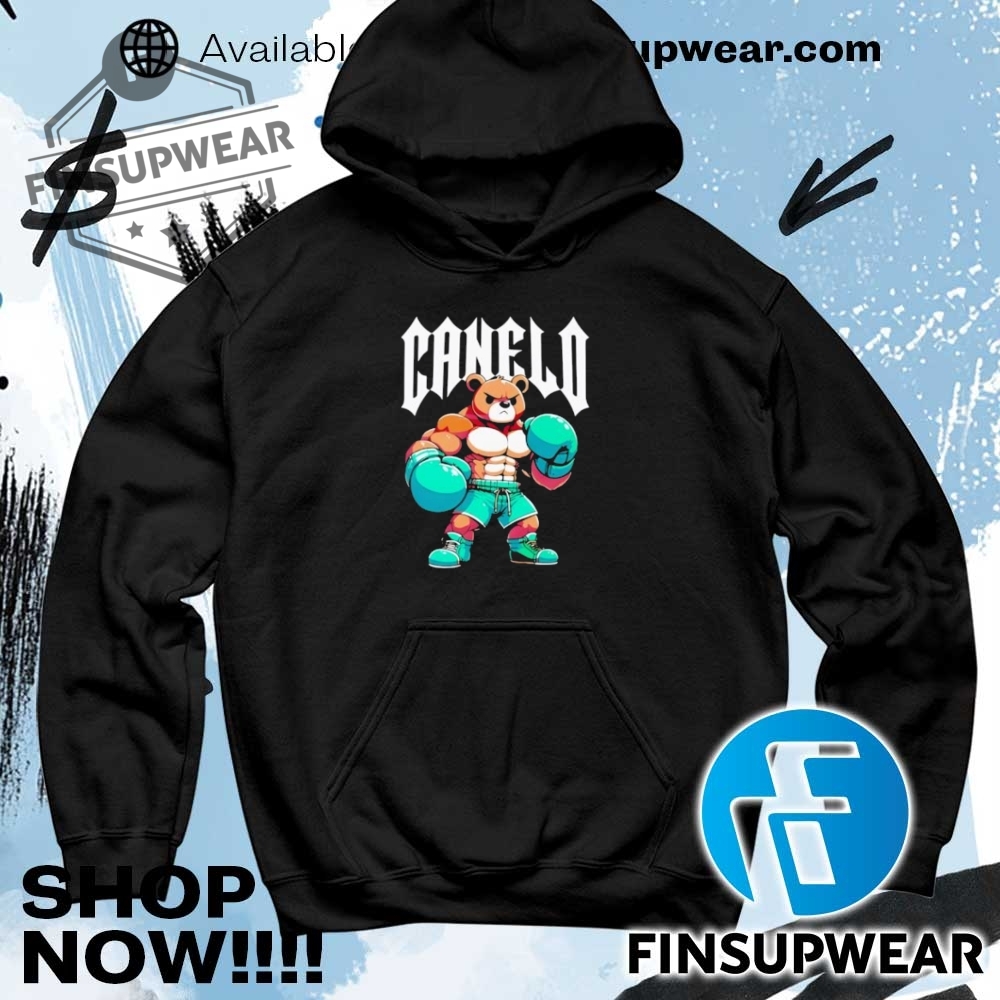 Canelo Teddy Bear Logo Shirt Hoodie Sweatshirt Sweater Vintage 8 Canelo Teddy Bear Logo shirt Hoodie Sweatshirt Sweater Vintage