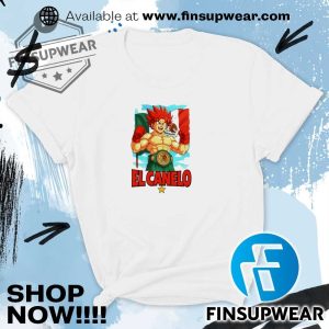 El Canelo Alvarez Dragon Ball Shirt Hoodie Long Sleeve Crewneck Retro finsupwear 4