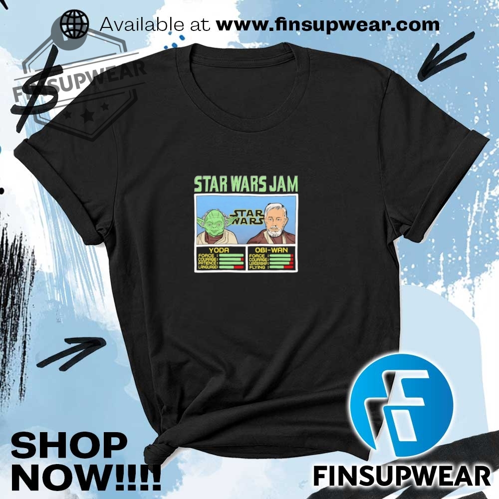 Star Wars Jam Yoda And Obiwan Shirt Hoodie Long Sleeve Crewneck Retro 5 Star Wars Jam Yoda and Obi-Wan shirt hoodie long sleeve crewneck retro