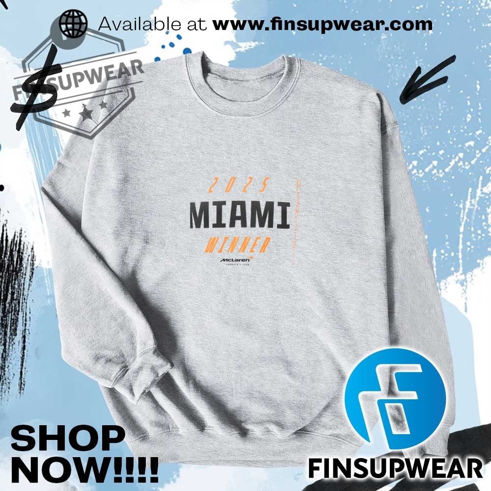 Mclaren Limited Edition Unisex Oscar Piastri Miami Win Tshirt Hoodie Crewneck 7 McLaren Limited Edition Unisex Oscar Piastri Miami Win TShirt hoodie crewneck