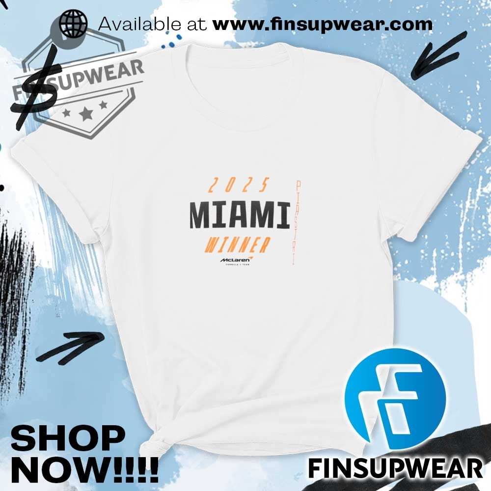 Mclaren Limited Edition Unisex Oscar Piastri Miami Win Tshirt Hoodie Crewneck 9 McLaren Limited Edition Unisex Oscar Piastri Miami Win TShirt hoodie crewneck