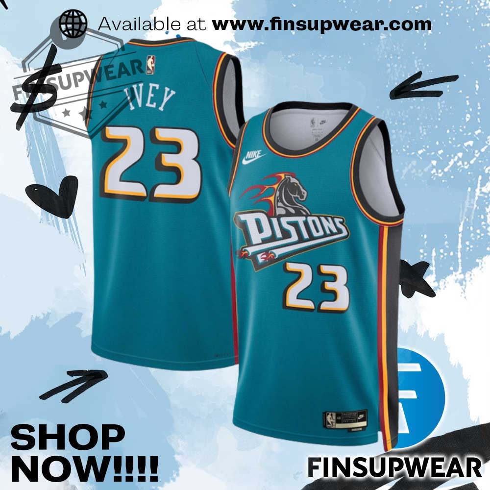 Jaden Ivey Detroit Pistons Nike 202223 Classic Edition Swingman Jersey 1 Jaden Ivey Detroit Pistons Nike 2022-23 Classic Edition Swingman Jersey