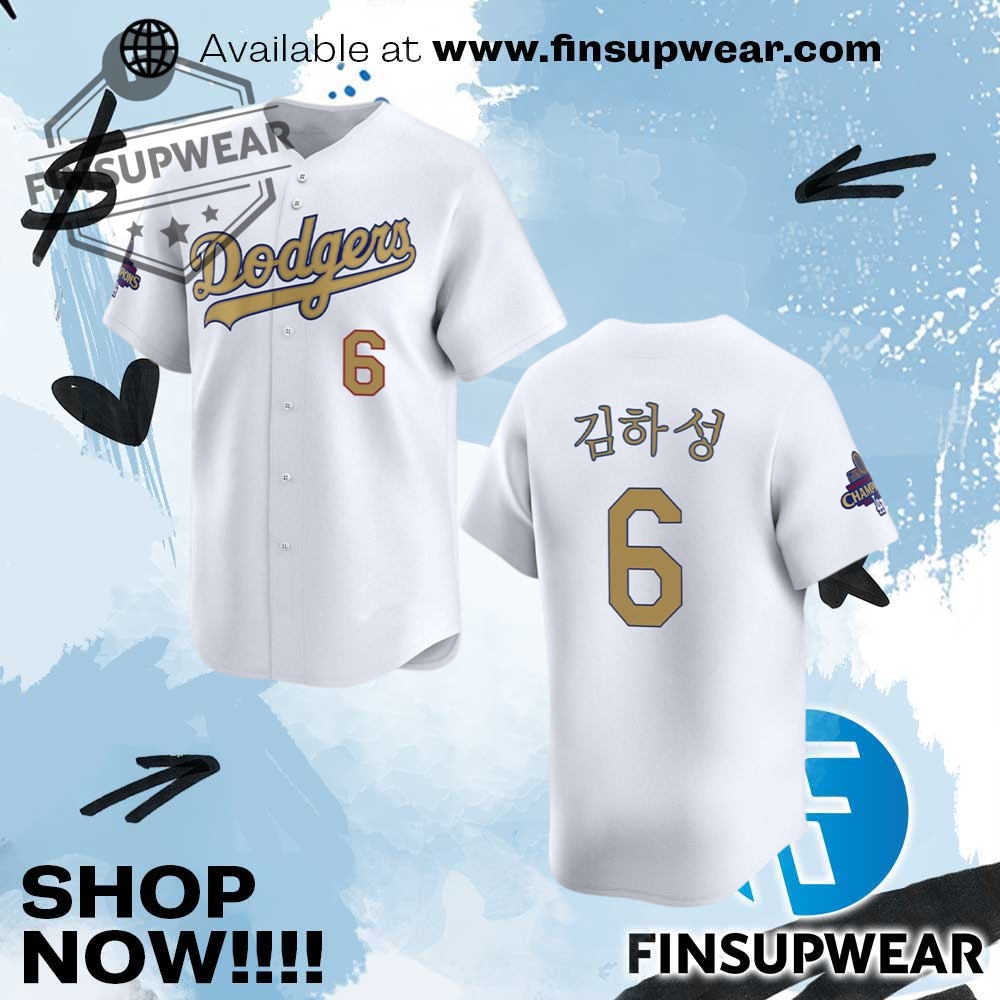 2025 Dodgers Hyeseong Kim Baseball Jersey 1 2025 Dodgers Hyeseong Kim Baseball Jersey