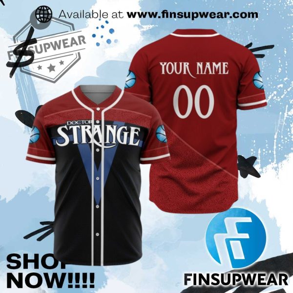 Personalized Doctor Strange Baseball Jersey finsupwear 1