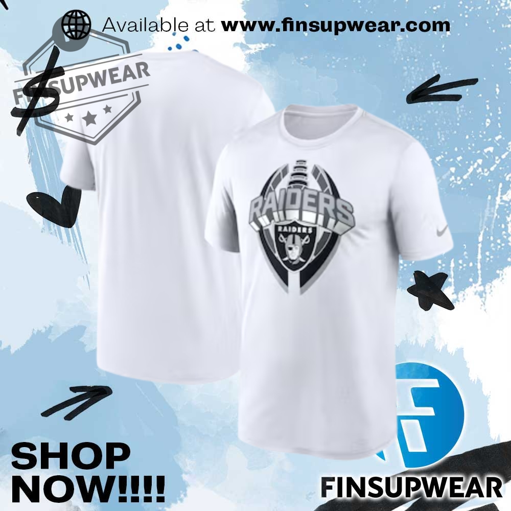 Las Vegas Raiders Nike Legend Icon Performance Tshirt 1 Las Vegas Raiders Nike Legend Icon Performance TShirt