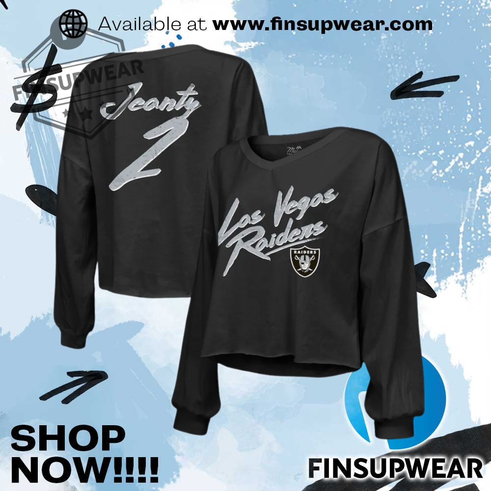 Ashton Jeanty Las Vegas Raiders Majestic Threads Womens 2025 Nfl Draft First Round Pick Offshoulder Script Name Number Vneck Tshirt 1 Ashton Jeanty Las Vegas Raiders Majestic Threads Womens 2025 Nfl Draft First Round Pick Offshoulder Script Name Number Vneck Tshirt finsupwear 1