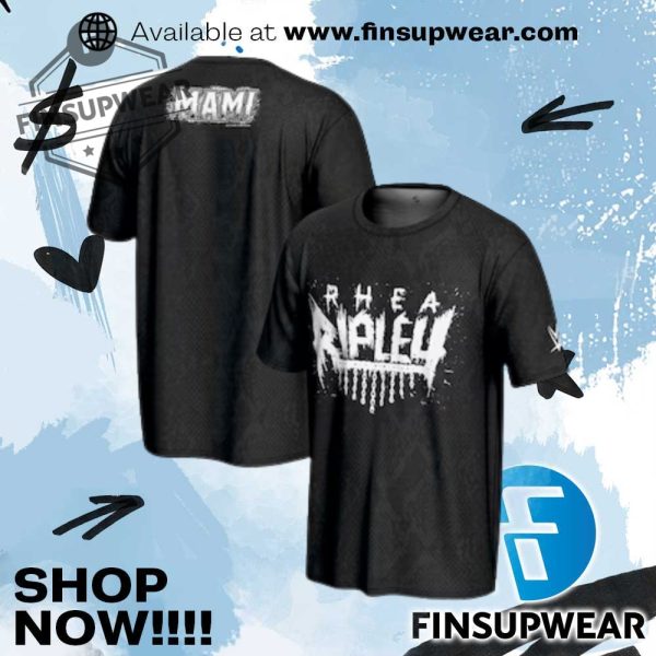 Rhea Ripley Prosphere Snakeskin Tshirt finsupwear 1