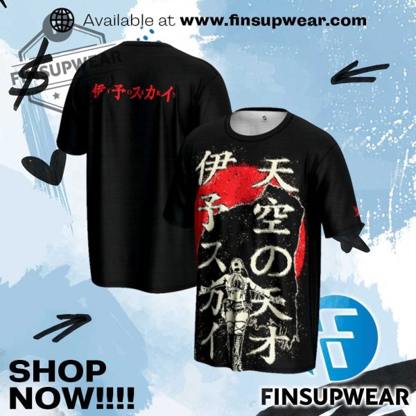 Iyo Sky Prosphere Japanese Black Tshirt finsupwear 1 1