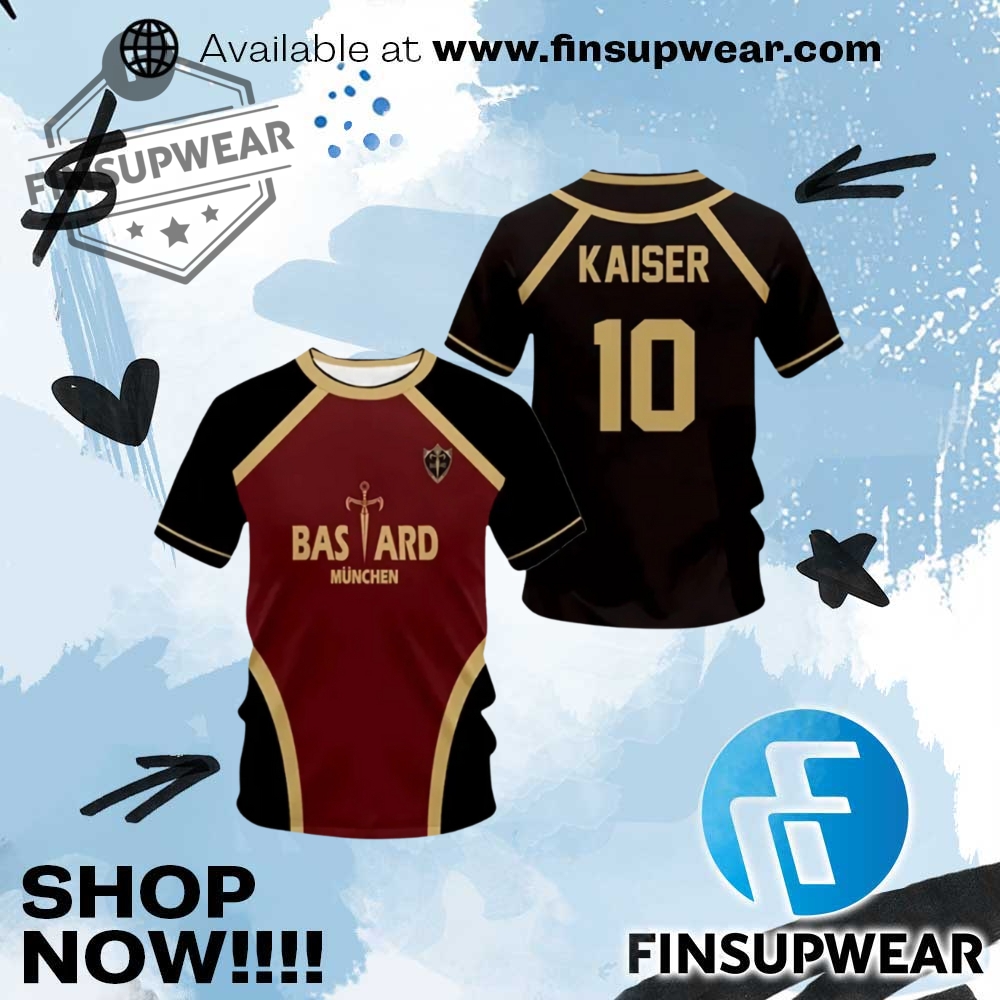 Blue Lock Anime Bastard Munich Football Jersey 1 Blue Lock Anime Bastard Munich Football Jersey