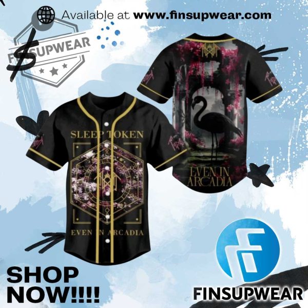Sleep Token For Fans Edition Casual Jersey Even In Arcadia 2025 Tour Shirt finsupwear 1