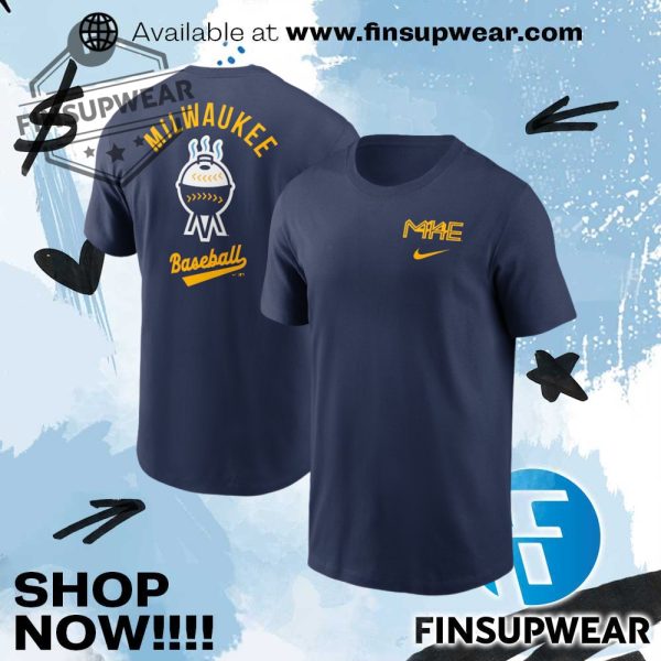 Milwaukee Brewers Nike 2025 City Connect Tshirt finsupwear 1