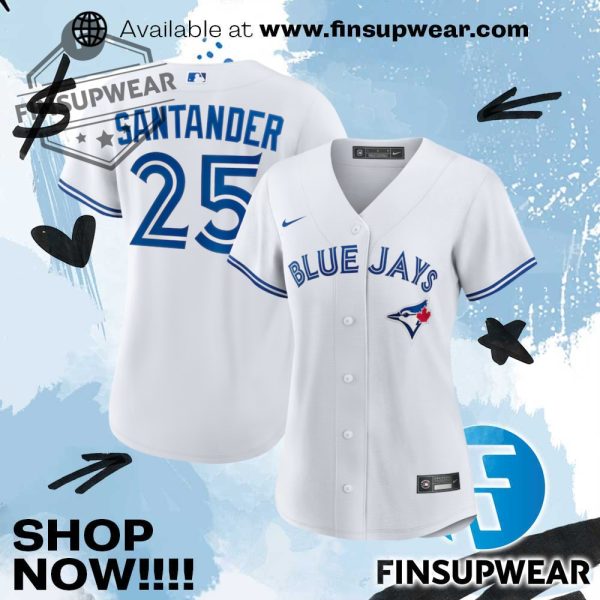 Anthony Santander Toronto Blue Jays Nike Womens Home Replica Jersey finsupwear 1