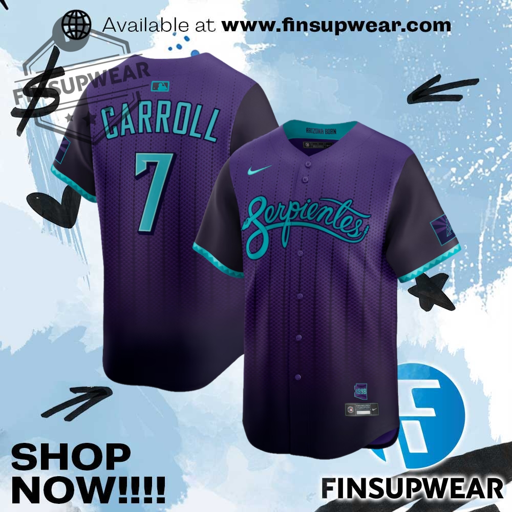 Corbin Carroll Arizona Diamondbacks Nike 2025 City Connect Limited Player Jersey 1 Corbin Carroll Arizona Diamondbacks Nike 2025 City Connect Limited Player Jersey