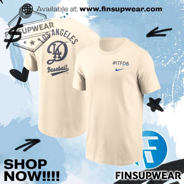 Los Angeles Dodgers Nike 2025 City Connect Tshirt finsupwear 1 1