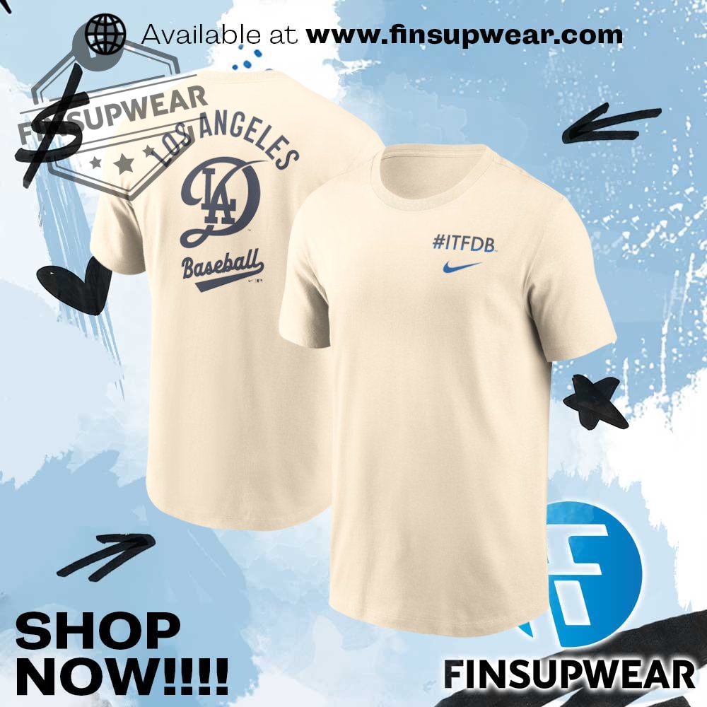 Top Trending 2025: The 3D Sports T-Shirts You Need Now 7 Los Angeles Dodgers Nike 2025 City Connect Tshirt