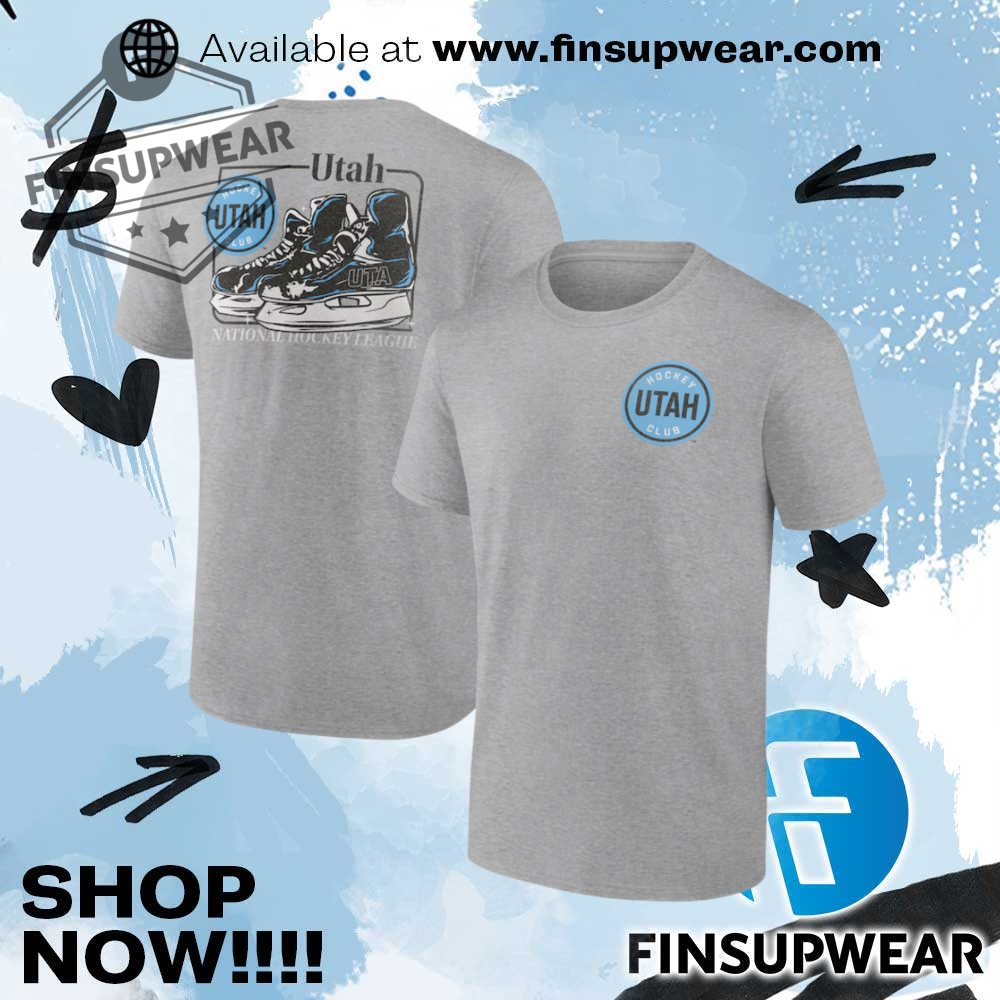 Top Trending 2025: The 3D Sports T-Shirts You Need Now 8 Utah Hockey Club Glory Skates Tshirt