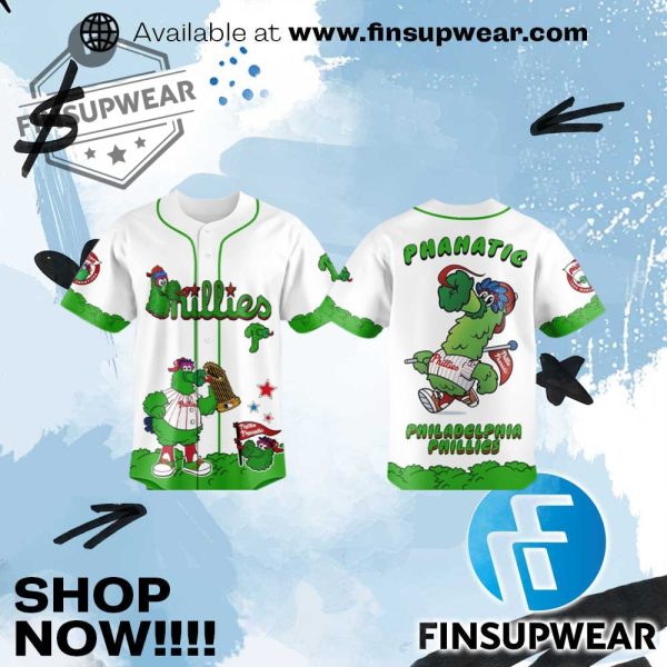 Phillies Phanatic Jersey 2025 finsupwear 1