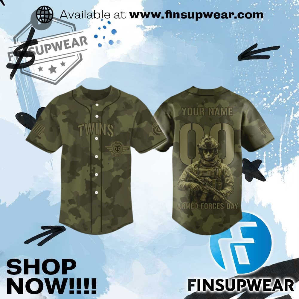 Top Trending 2025: Must-Have Basketball Jerseys and Baseball Jerseys 6 2025 Twins Armed Forces Day Night Jersey