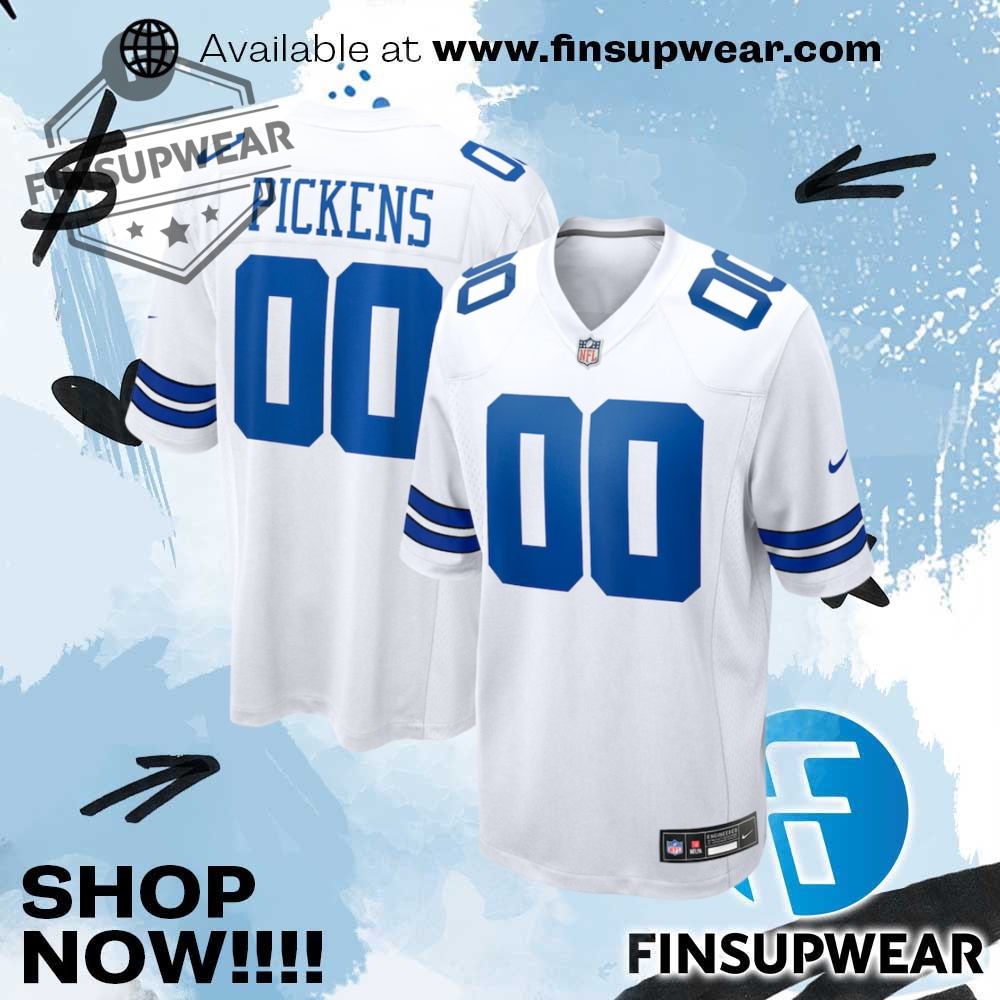 George Pickens Dallas Cowboys Nike Game Jersey 1 George Pickens Dallas Cowboys Nike Game Jersey