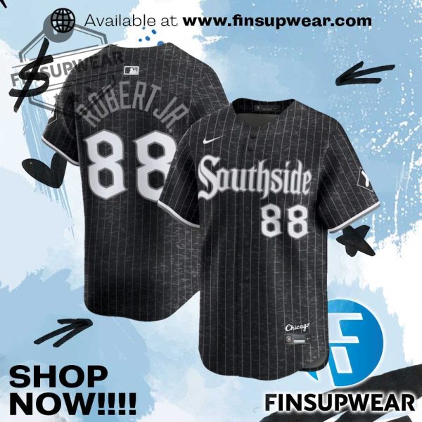 Luis Robert Jr. Chicago White Sox Nike City Connect Limited Jersey finsupwear 1