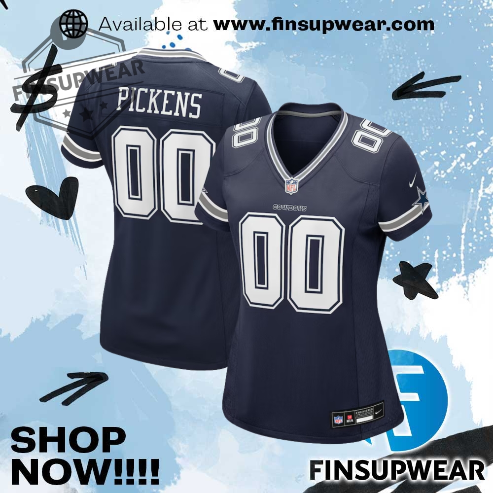 George Pickens Dallas Cowboys Nike Womens Game Jersey 1 George Pickens Dallas Cowboys Nike Womens Game Jersey finsupwear 1