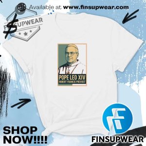 Pope Leo Xiv Robert Francis Prevost Tshirt Hoodie Sweatshirt Sweater Crewneck finsupwear 4
