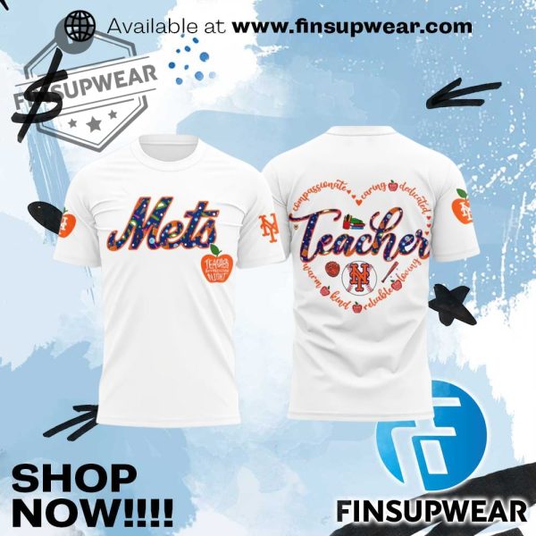 New York Mets Teacher Appreciation Shirt 2025 finsupwear 1