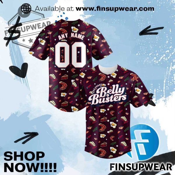 Las Vegas Aviators Belly Busters 2025 Limited Edition Baseball Jersey finsupwear 1