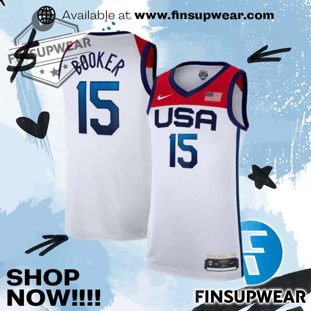 Devin Booker Usa Basketball Olympic Nike Jersey 1 Devin Booker USA Basketball Olympic Nike Jersey