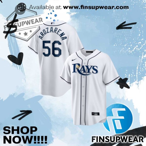 Tampa Bay Rays Nike Official Replica Home Jersey finsupwear 1