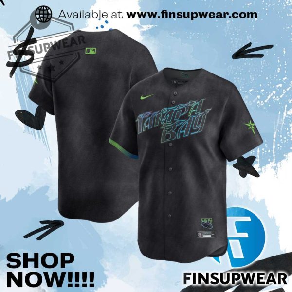 Tampa Bay Rays Nike Mlb Limited City Connect Jersey finsupwear 1