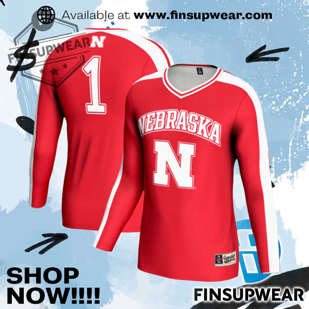 Unisex Gameday Greats Scarlet Nebraska Huskers Womens Volleyball Lightweight Fashion Jersey 1 Unisex Gameday Greats Scarlet Nebraska Huskers Womens Volleyball Lightweight Fashion Jersey finsupwear 1