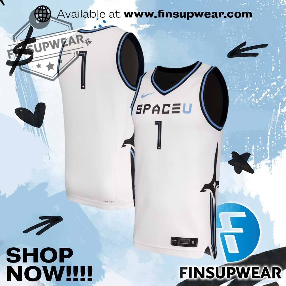Mens Nike White Ucf Knights Space Game Replica Basketball Jersey 1 Mens Nike White Ucf Knights Space Game Replica Basketball Jersey finsupwear 1