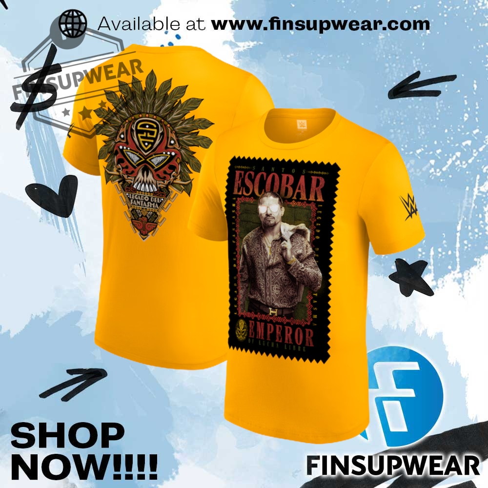 Santos Escobar Emperor Tshirt 1 Santos Escobar Emperor TShirt
