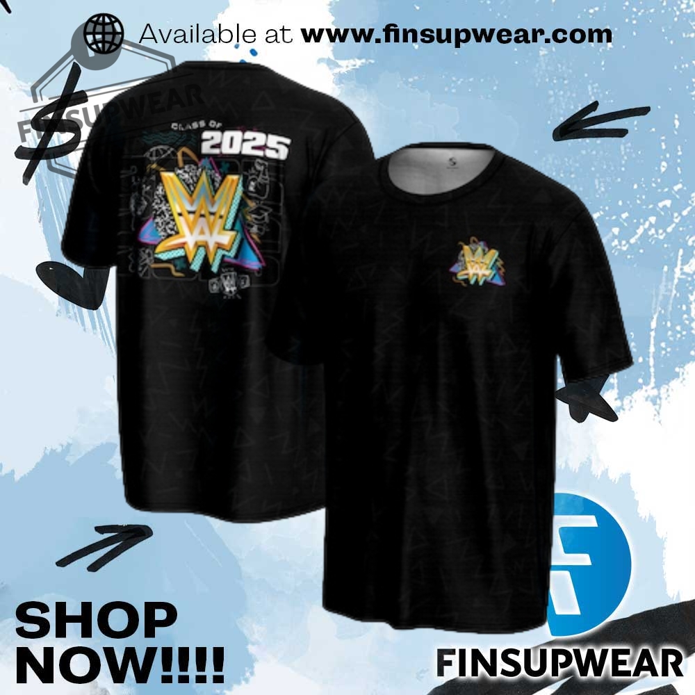 Rosphere Wwe Class Of 2025 Tshirt 1 roSphere WWE Class of 2025 TShirt