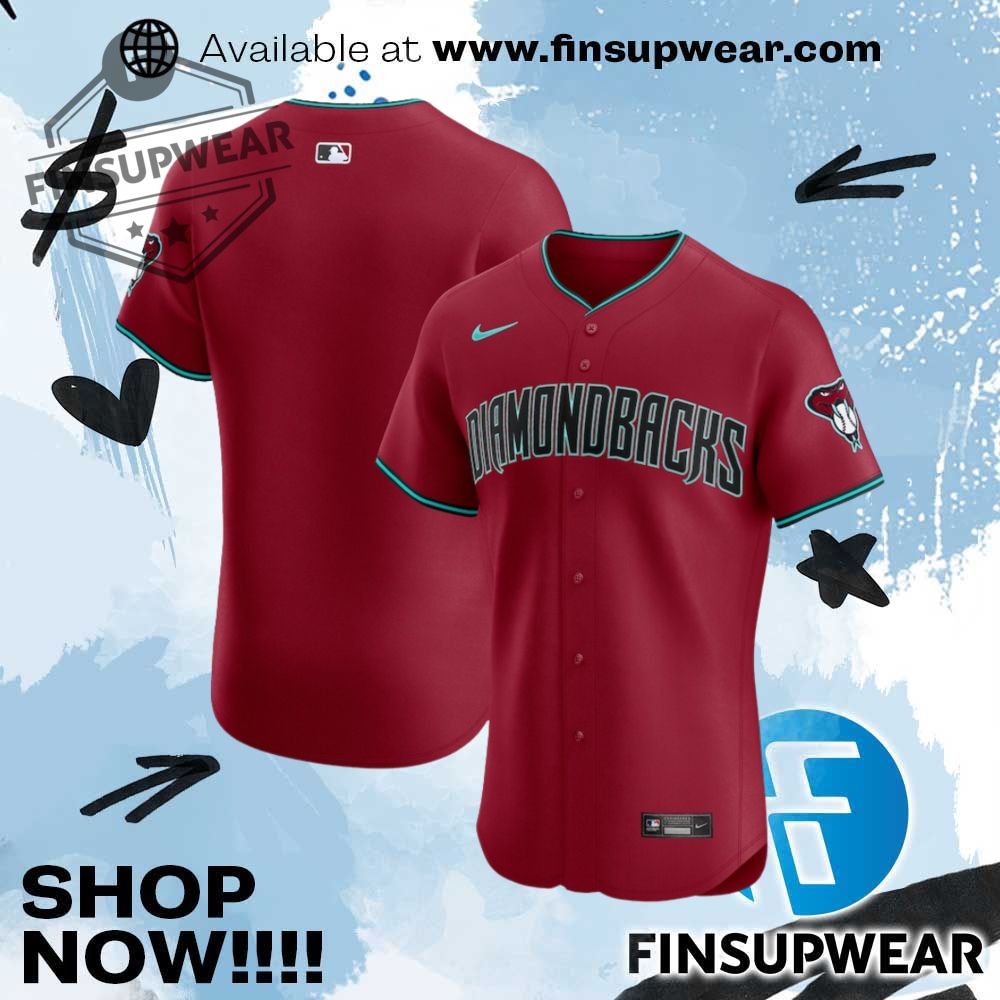 Arizona Diamondbacks Nike Alternate 2 Elite Jersey 1 Arizona Diamondbacks Nike Alternate 2 Elite Jersey