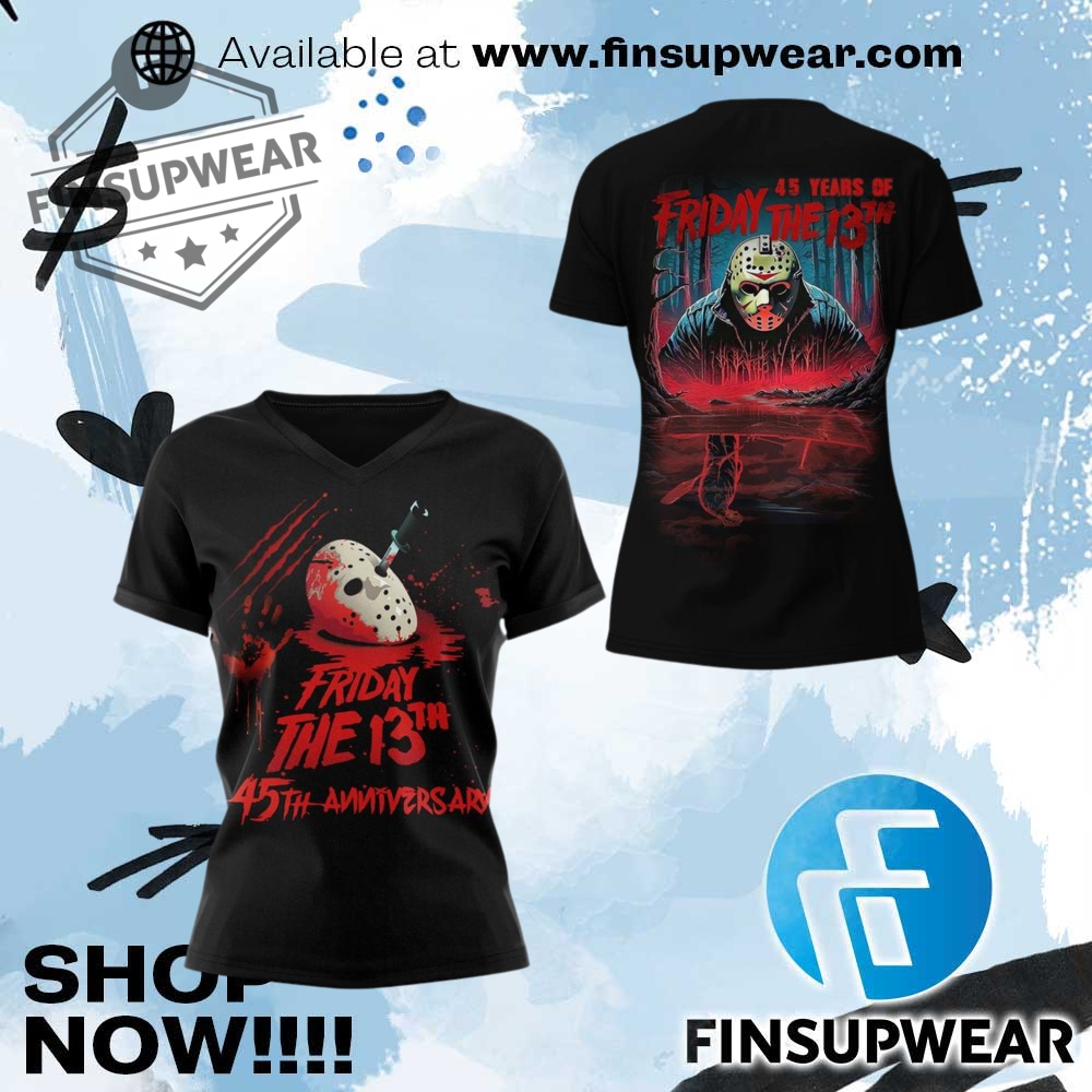 Top Trending 2025: The 3D Sports T-Shirts You Need Now 4 Friday The 13Th 45Th Anniversary Limited Edition Merch Collection Shirt