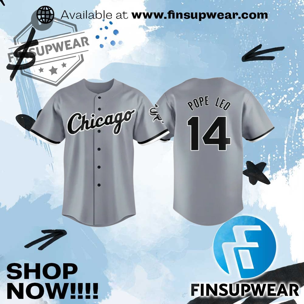 Top Trending 2025: Must-Have Basketball Jerseys and Baseball Jerseys 3 White Sox Pope Leo Xiv Baseball Jersey