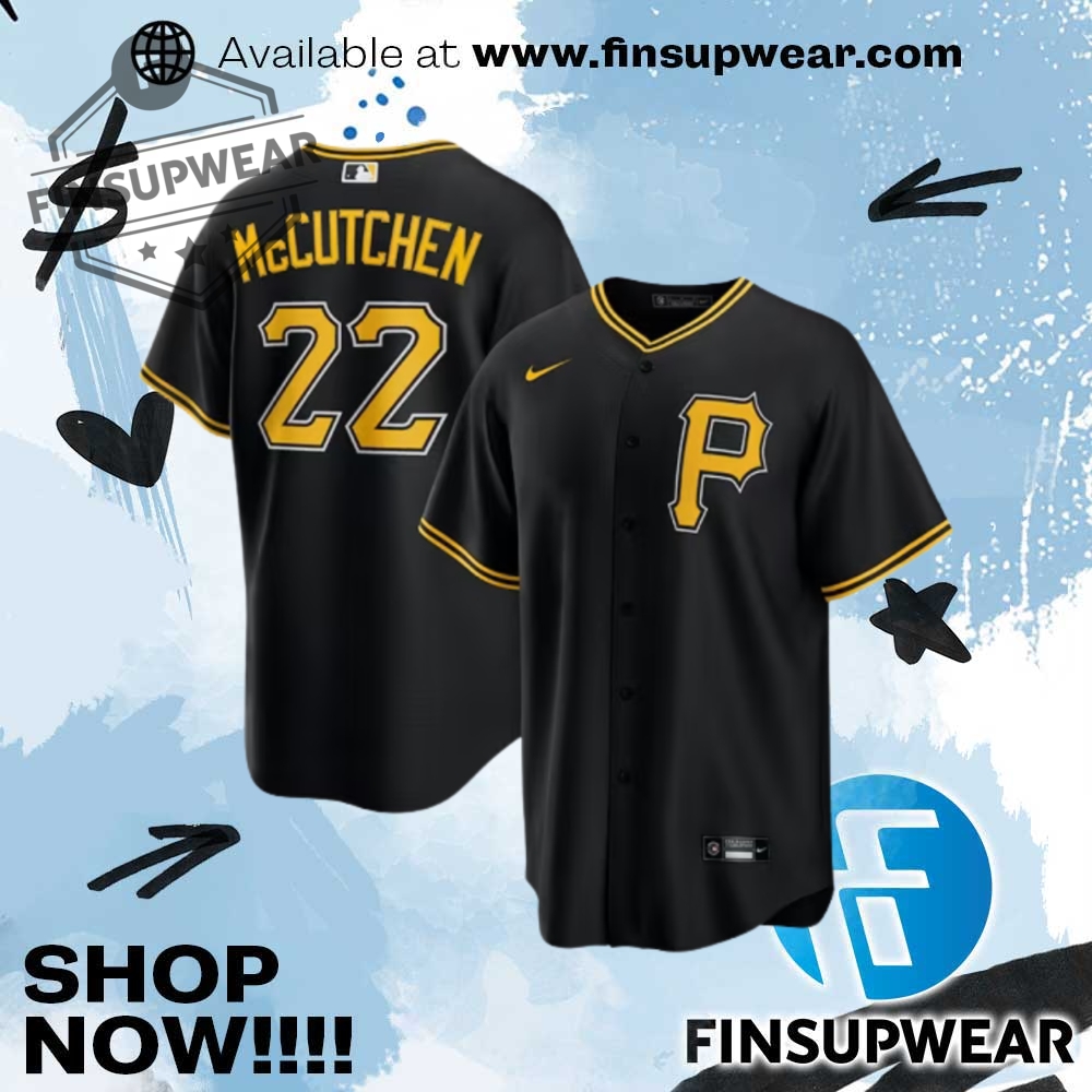 Top Trending 2025: Must-Have Basketball Jerseys and Baseball Jerseys 8 Andrew Mccutchen Pittsburgh Pirates Mens Replica Alt Jersey Black