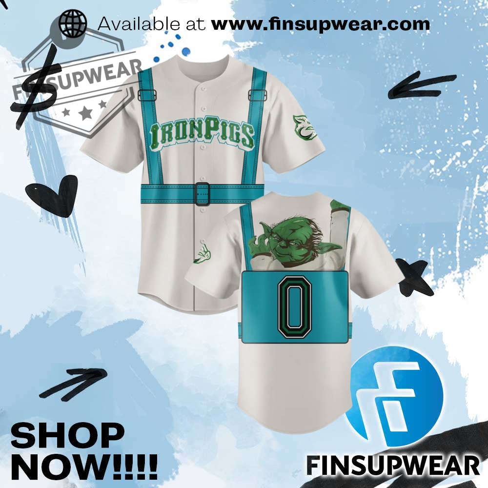 Top Trending 2025: Must-Have Basketball Jerseys and Baseball Jerseys 21 Lehigh Valley Ironpigs Star Wars Night 2025 Baseball Jersey