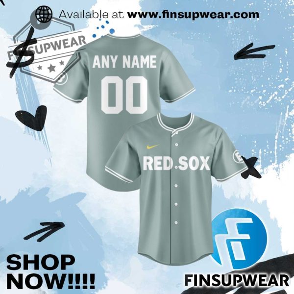 New Boston Red Sox Nike City Connect Personalized Jersey Shirt 2025 finsupwear 1