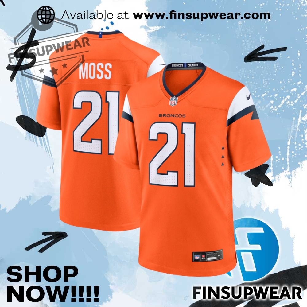 Top Trending 2025: Must-Have Basketball Jerseys and Baseball Jerseys 9 Mens Nike Riley Moss Orange Denver Broncos Team Game Jersey