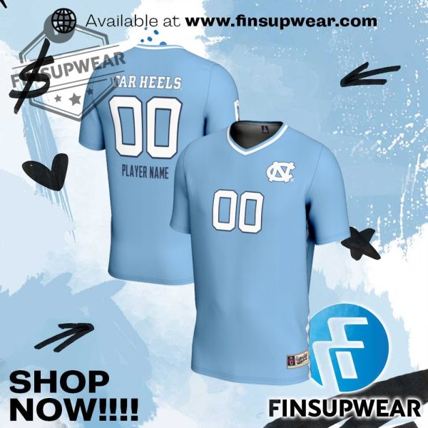 North Carolina Tar Heels Gameday Greats Youth Nil Pickaplayer Lightweight Mens Soccer Jersey finsupwear 1