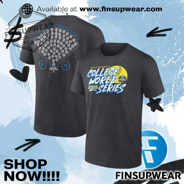 2025 Ncaa Softball Womens College World Series Tshirt finsupwear 1