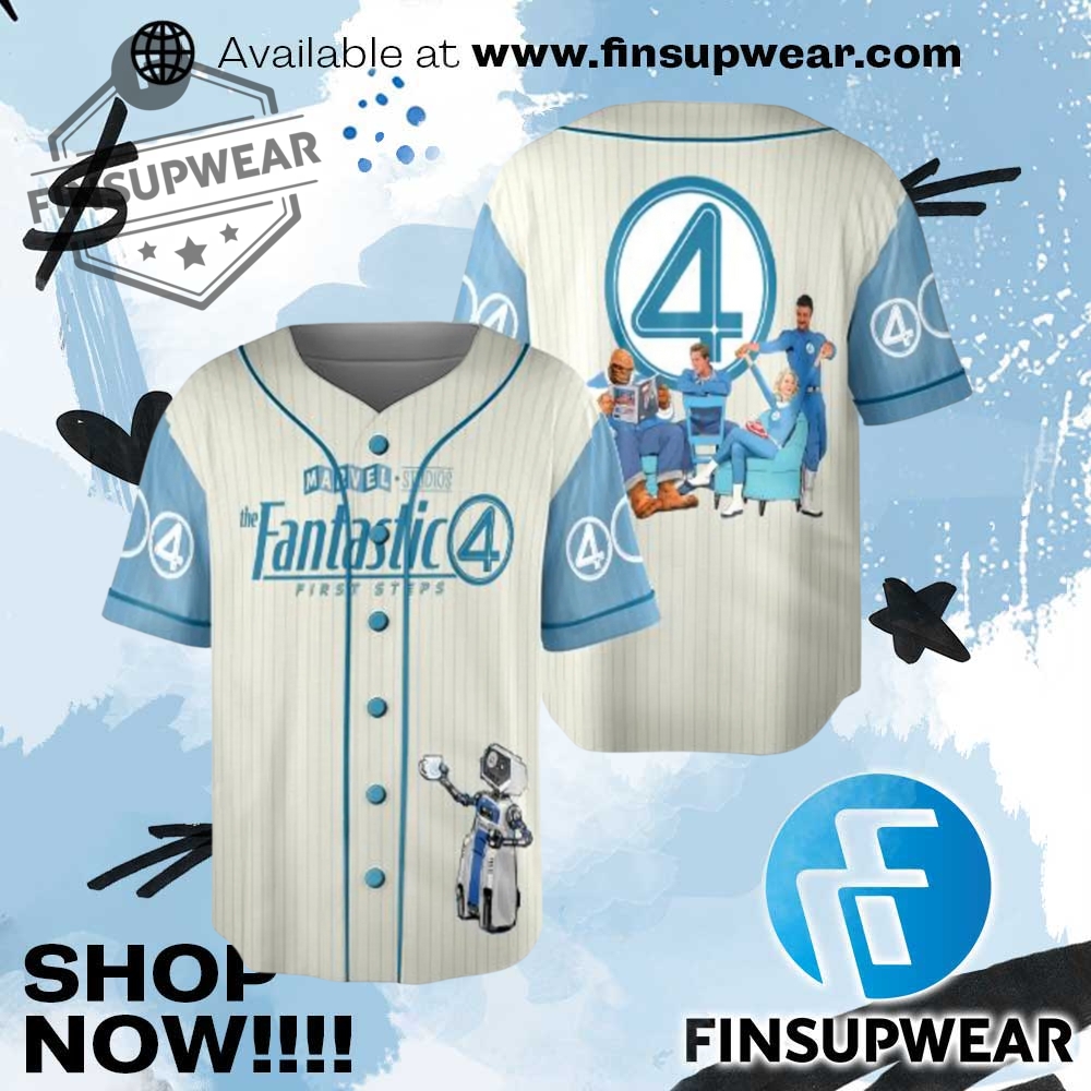 Top Trending 2025: Must-Have Basketball Jerseys and Baseball Jerseys 7 Fantastic Four First Steps Baseball Marvel Superhero Jersey