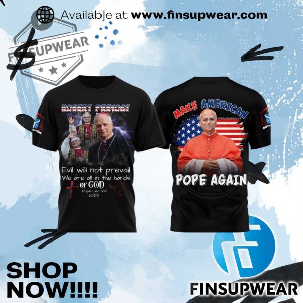 Robert Prevost Make American Pope Again Merchandise finsupwear 1